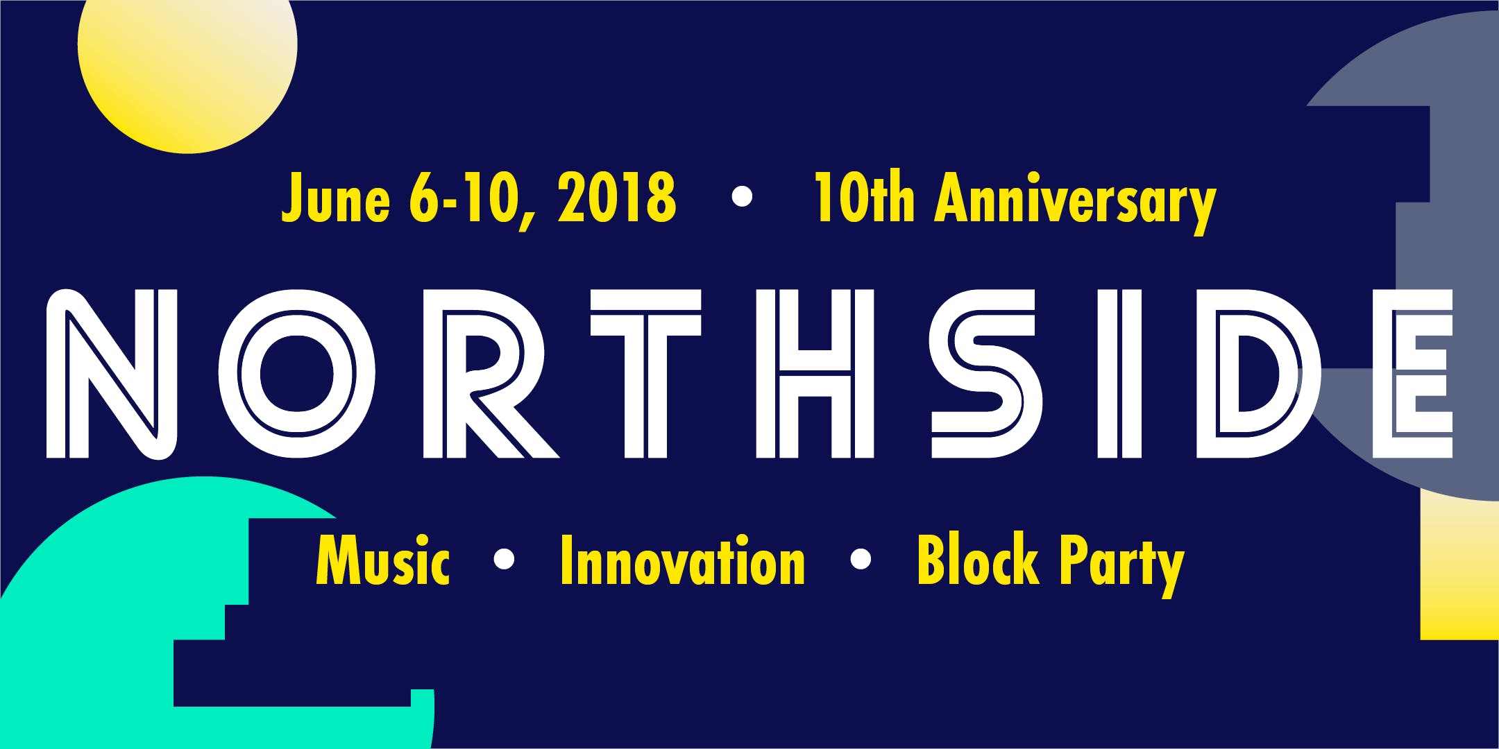 Northside Festival 2018 banner