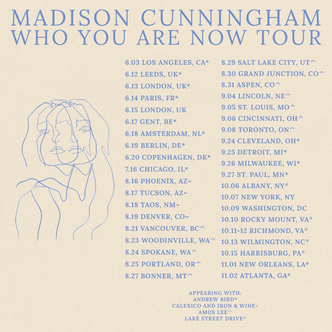 Madison Cunningham Tour 2019