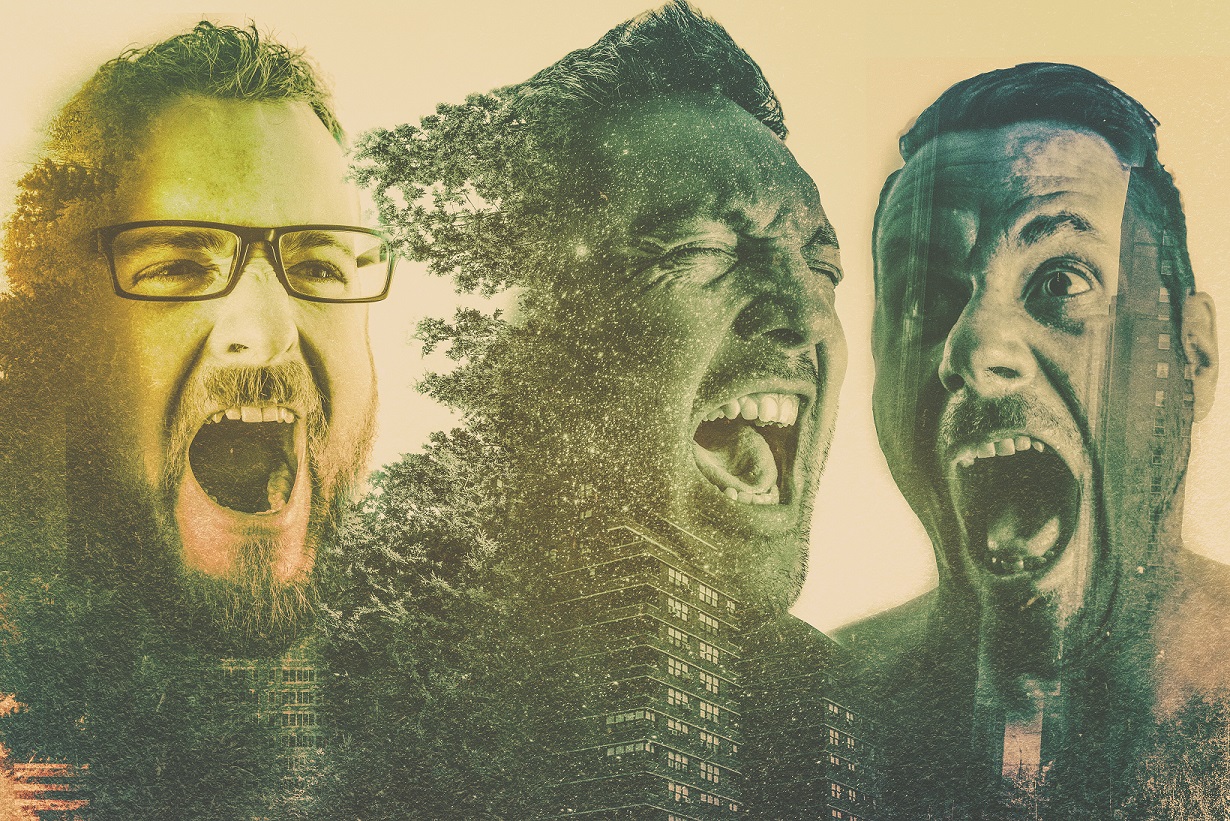 Adult Future is Darius Byrne, Brian Ireland, and Andrew Eyles