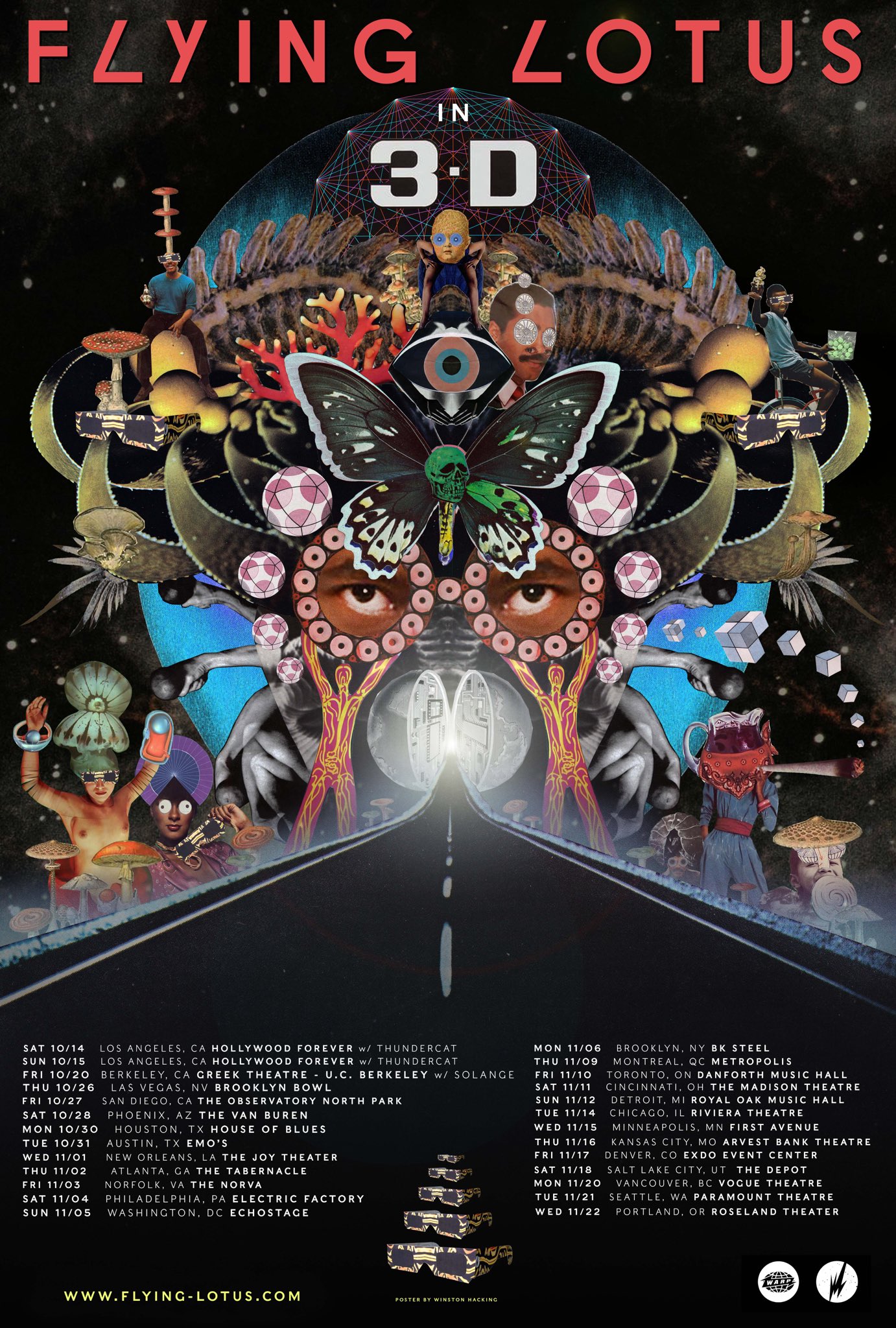 Flying Lotus 3D Tour Dates
