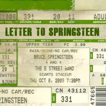 Letter To Springsteen - Gene Micofsky