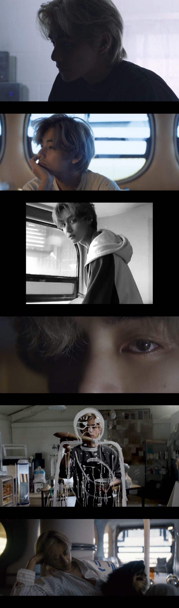 BTS's V 'thinks about you' in new 'Rainy Days' music video, fans