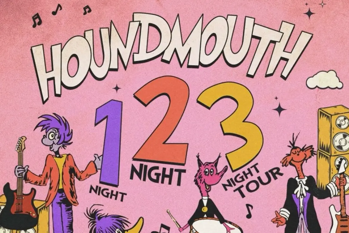 Houndmouth's 1 night 2 night 3 night tour