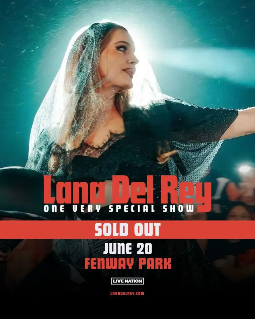 Lana Del Rey Fenway Park Concert 2024 Live Jody Julissa